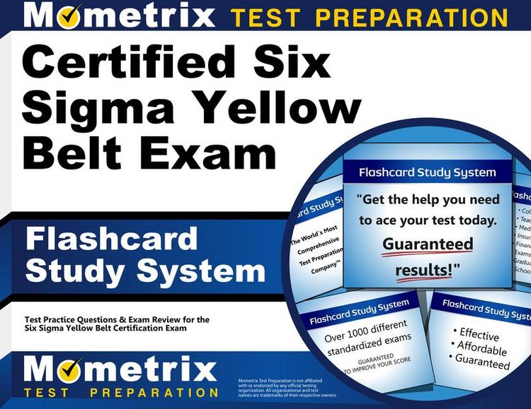 Produktbild: Certified Six SIGMA Yellow Belt Exam Flashcard Study System