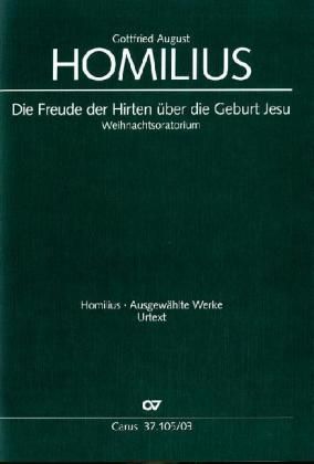 Produktbild: Die Freude der Hirten &uuml;ber die Geburt Jesu HoWV I.1, Klavierauszug