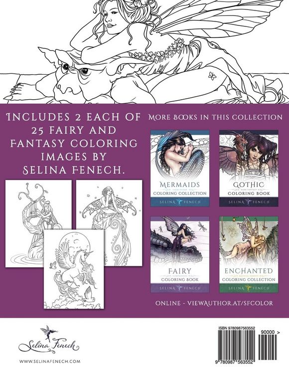 Produktbild: Fairy Art Coloring Book