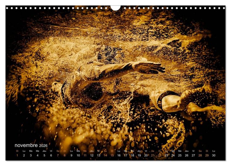 Produktbild: AQUAPASSION (Calendrier mural 2026 DIN A3 vertical), CALVENDO calendrier mensuel