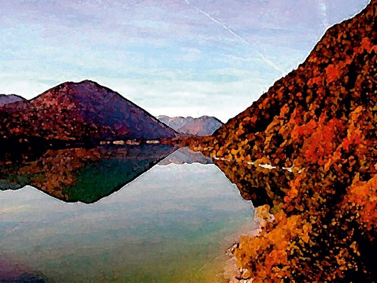Produktbild: CALVENDO Puzzle Sylvensteinstausee im Isarwinkel | 1000 Teile Lege-Gr&ouml;&szlig;e 64x48cm Foto-Puzzle f&uuml;r gl&uuml;ckliche Stunden