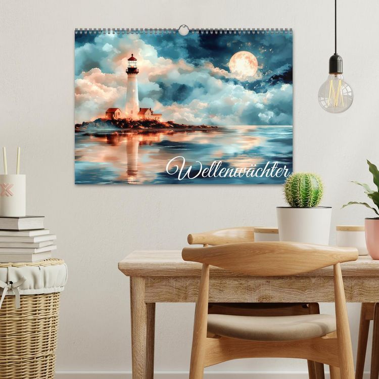 Produktbild: Wellenw&auml;chter (Wandkalender 2026 DIN A3 quer), CALVENDO Monatskalender