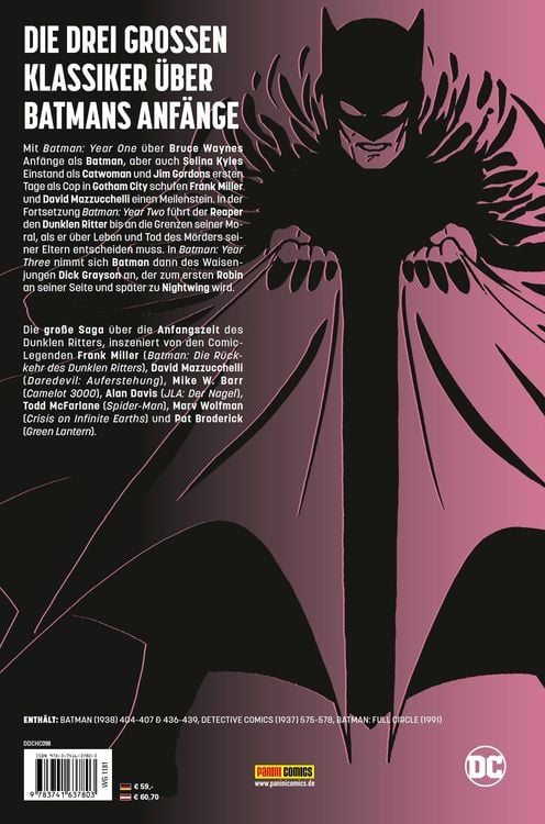 Produktbild: Batman: Die ersten Jahre (Deluxe Edition)