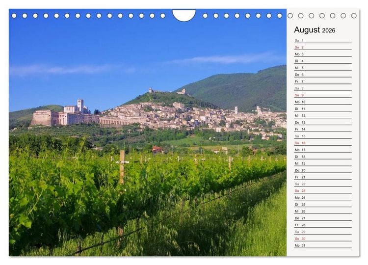 Produktbild: Italia (Wandkalender 2026 DIN A4 quer), CALVENDO Monatskalender