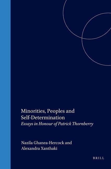Produktbild: Minorities, Peoples and Self-Determination