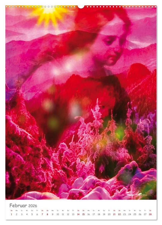 Produktbild: Die FARBEN der Frauen II (hochwertiger Premium Wandkalender 2026 DIN A2 hoch), Kunstdruck in Hochglanz