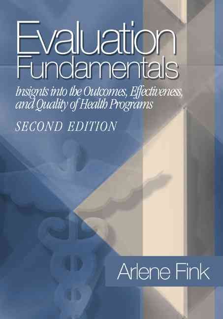 Produktbild: Evaluation Fundamentals: Insights Into the Outcomes, Effectiveness, and Quality of Health Programs