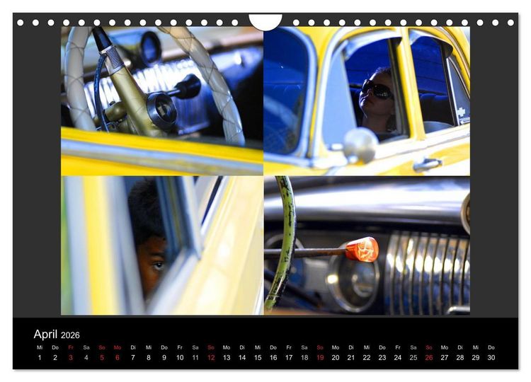 Produktbild: OLDTIMER 2026 (Wandkalender 2026 DIN A4 quer), CALVENDO Monatskalender