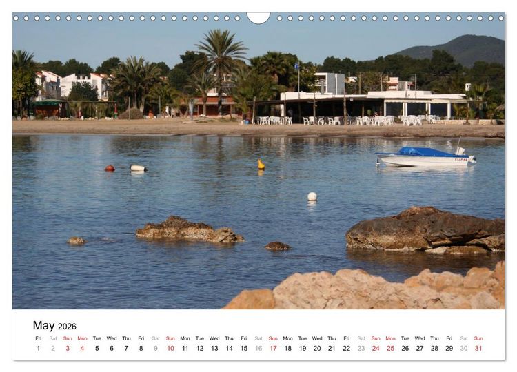 Produktbild: Beautiful Ibiza / UK-Version (Wall Calendar 2026 DIN A3 landscape), CALVENDO 12 Month Wall Calendar