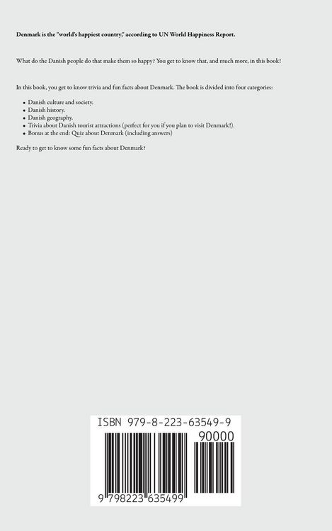 Produktbild: Danish Trivia Book