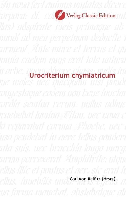 Produktbild: Urocriterium chymiatricum