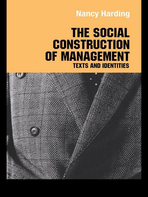 Produktbild: The Social Construction of Management