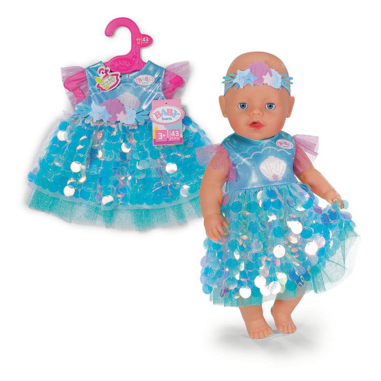 Produktbild: BABY born Meerjungfrau-Outfit 43cm
