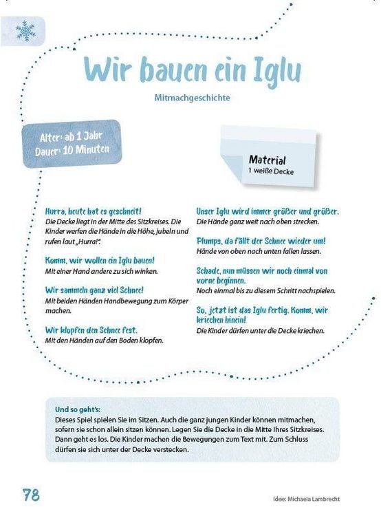Produktbild: Das Krippen-Jahreszeitenbuch: Mitmachgeschichten und Mitmachgedichte