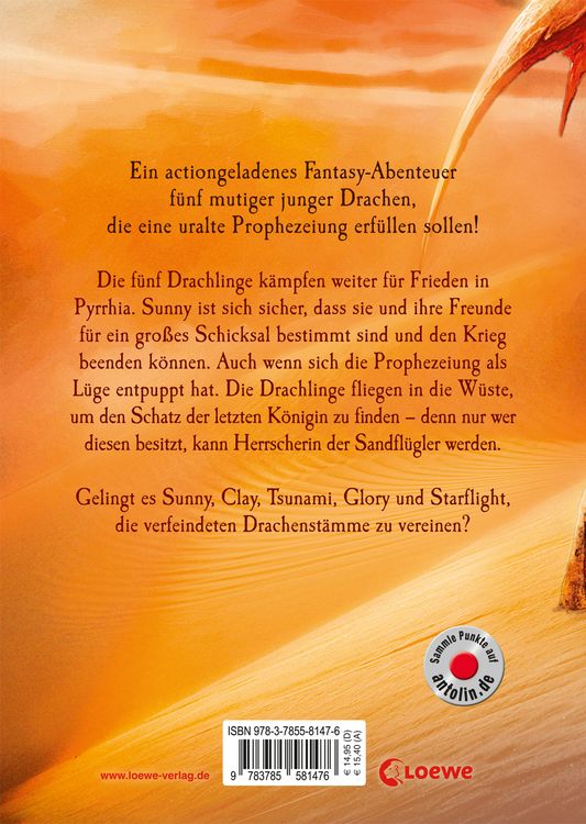 Produktbild: Wings of Fire (Band 5) - Die letzte K&ouml;nigin