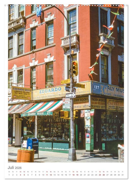Produktbild: New York 1975 (Wandkalender 2026 DIN A2 hoch), CALVENDO Monatskalender