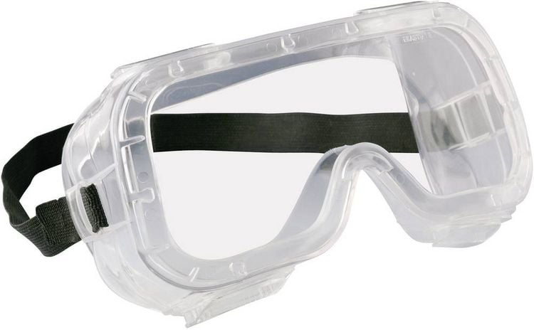 Produktbild: Ekastu 277 381 Vollsichtbrille Schwarz EN 166-1 DIN 166-1