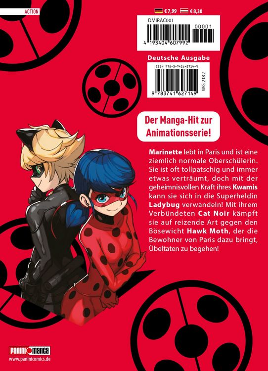Produktbild: Miraculous - Die Abenteuer von Ladybug und Cat Noir (Manga) 01