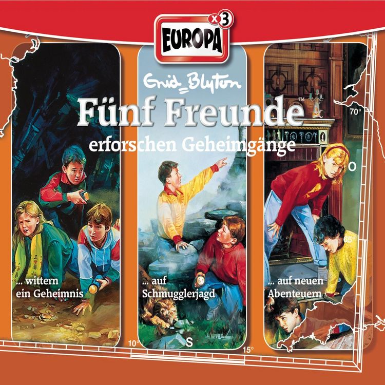 Produktbild: 3er-Box: F&uuml;nf Freunde erforschen Geheimg&auml;nge