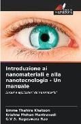 Produktbild: Introduzione ai nanomateriali e alla nanotecnologia - Un manuale