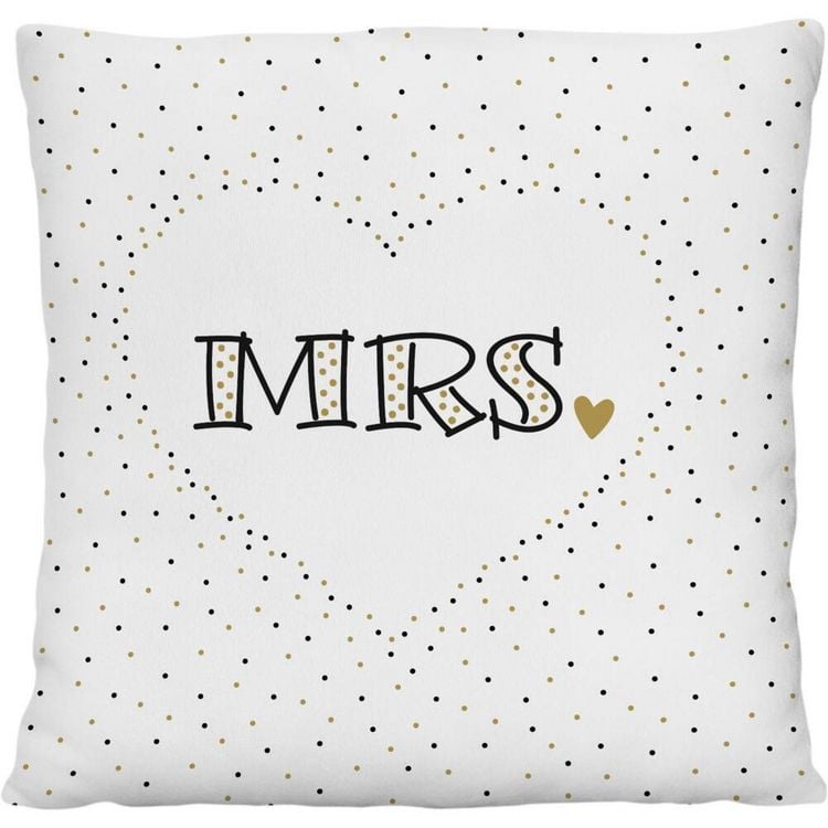 Produktbild: Pl&uuml;schkissen Mr. & Mrs.