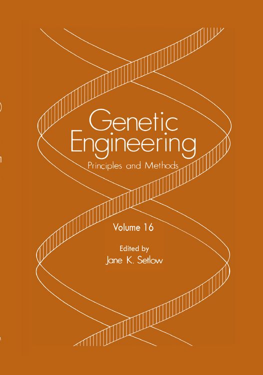 Produktbild: Genetic Engineering: Principles and Methods