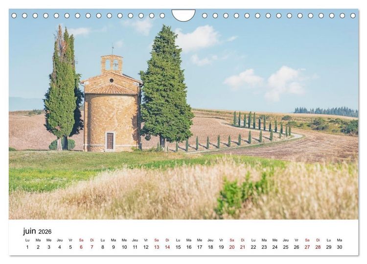 Produktbild: Merveilleuse Italie (Calendrier mural 2026 DIN A4 vertical), CALVENDO calendrier mensuel