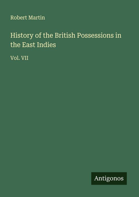 Produktbild: History of the British Possessions in the East Indies