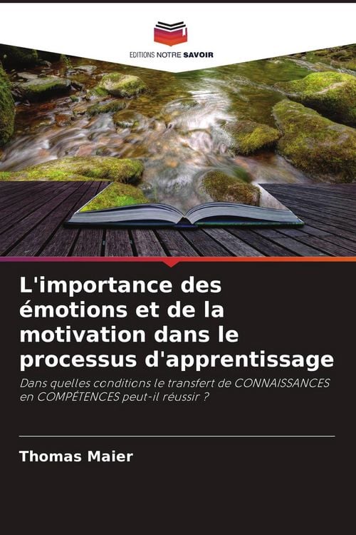 Produktbild: L'importance des &eacute;motions et de la motivation dans le processus d'apprentissage
