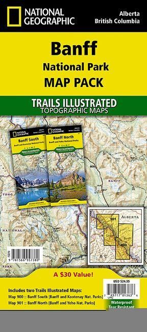 Produktbild: Banff National Park [Map Pack Bundle]