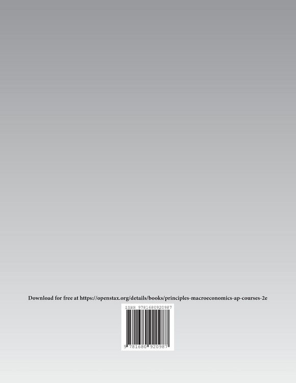 Produktbild: Principles of MacroEconomics for AP&reg; Courses 2e