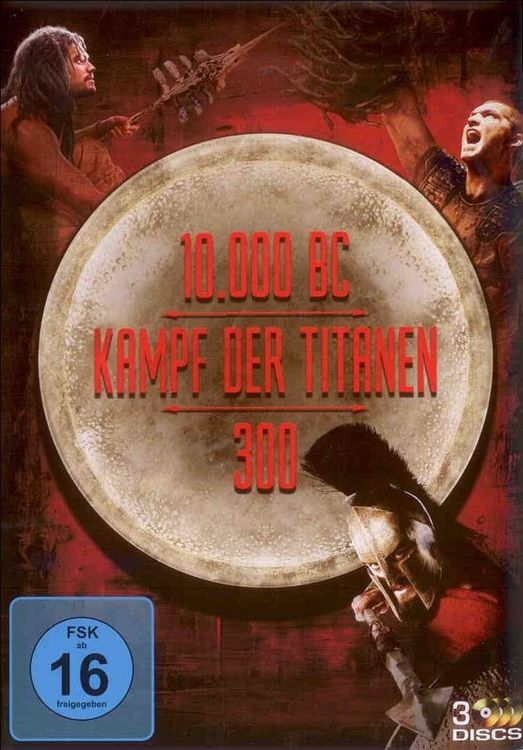 Produktbild: 10.000 B.C. & Kampf der Titanen & 300