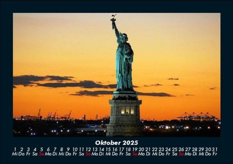 Produktbild: New York 2025 Fotokalender DIN A5