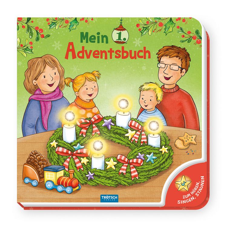 Produktbild: Tr&ouml;tsch Soundbuch mit Licht Mein 1. Adventsbuch