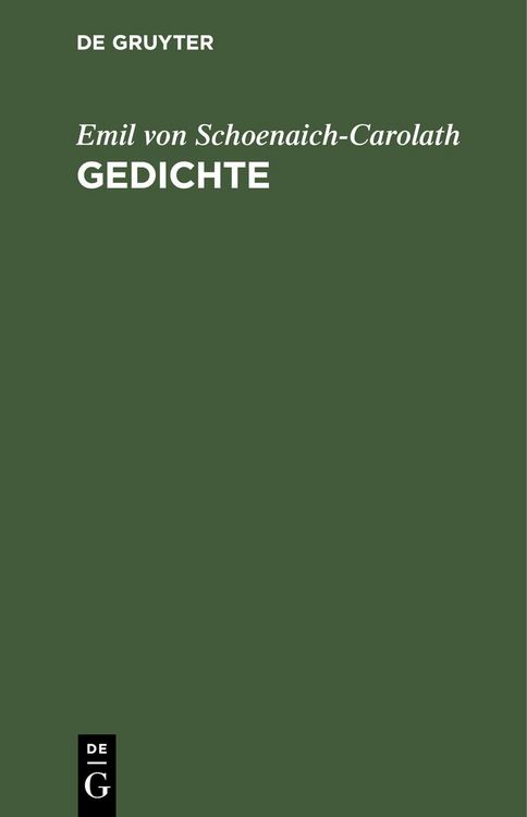Produktbild: Gedichte