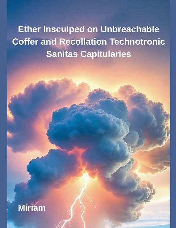Produktbild: Ether Insculped on Unbreachable Coffer and Recollation Technotronic Sanitas Capitularies