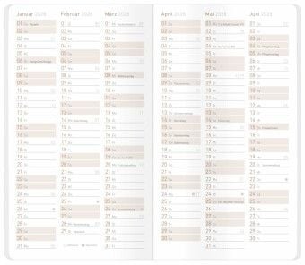 Produktbild: Monatskalender Square slim 26/27 sort.(3)