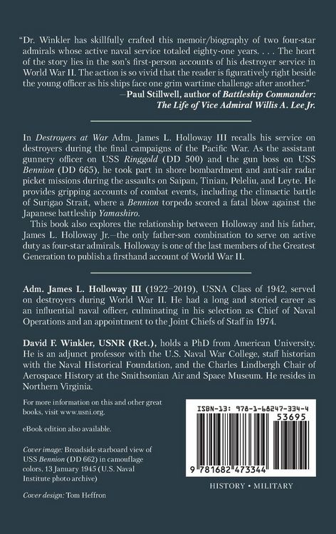 Produktbild: Destroyers at War
