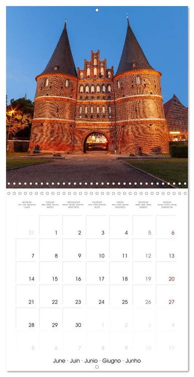 Produktbild: German City Perspectives (Wall Calendar 2027 12 &times; 12 Inch) CALVENDO 12 Month Wall Calendar