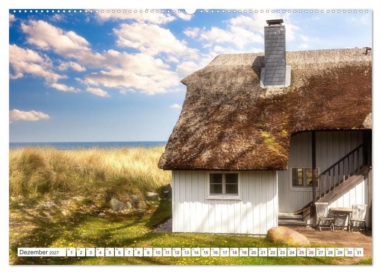 Produktbild: Fischland Dar&szlig;, Land zwischen Ostsee und Bodden (hochwertiger Premium Wandkalender 2027 DIN A2 quer), Kunstdruck in Hochglanz