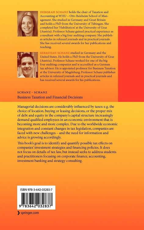 Produktbild: Business Taxation and Financial Decisions
