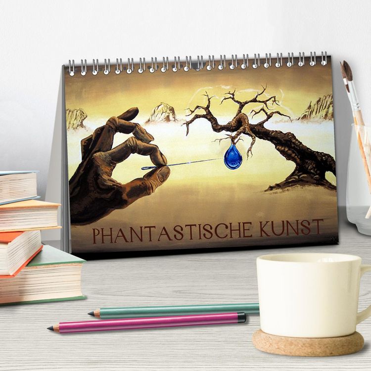 Produktbild: Phantastische Kunst (Tischkalender 2026 DIN A5 quer), CALVENDO Monatskalender