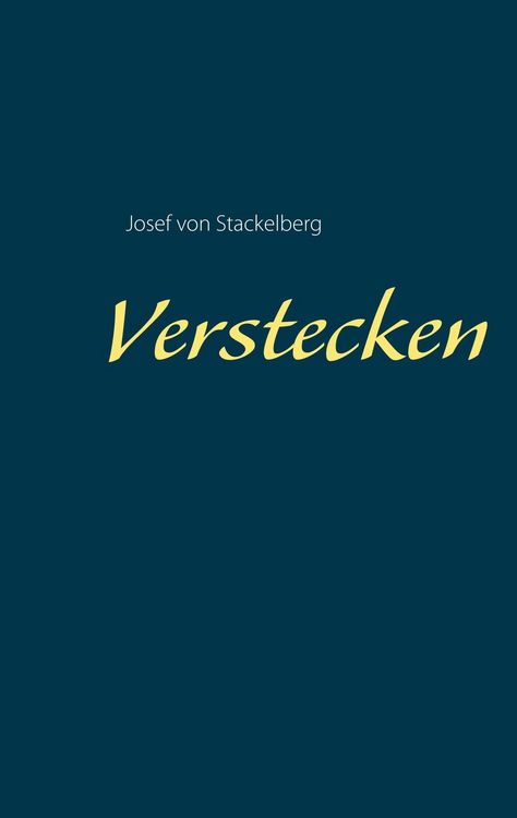 Produktbild: Verstecken