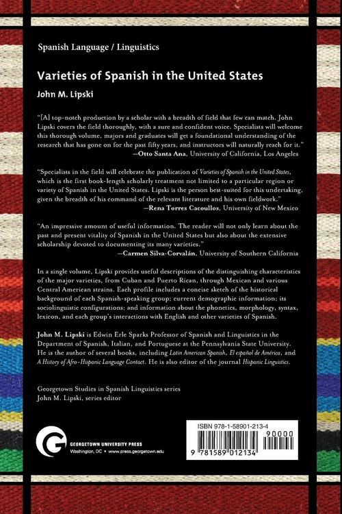 Produktbild: Varieties of Spanish in the United States