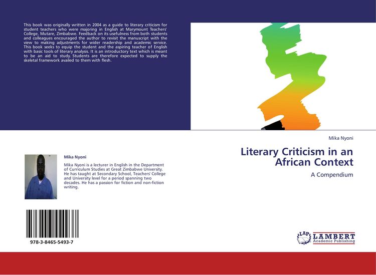 Produktbild: Literary Criticism in an African Context