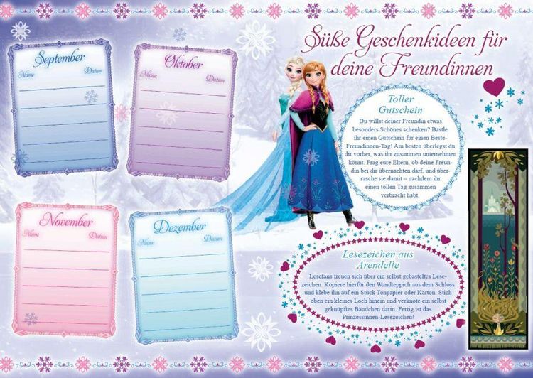 Produktbild: Disney Die Eisk&ouml;nigin: Mein Anna-Freundebuch