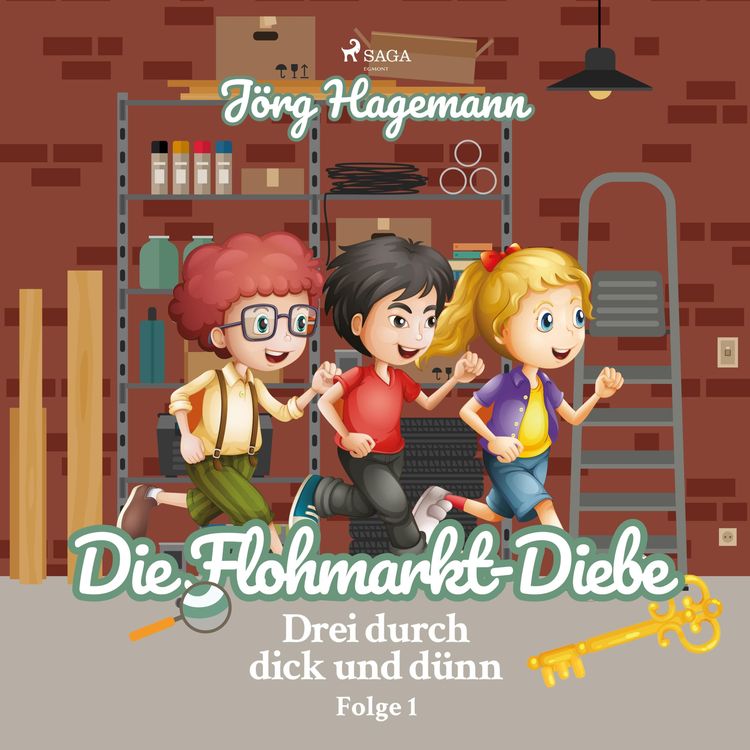 Produktbild: Die Flohmarkt-Diebe (Drei durch dick und d&uuml;nn, Folge 1)