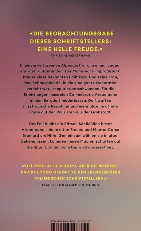 Produktbild: Am Samstag wird abgerechnet