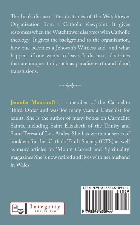 Produktbild: A Catholic Response to the Jehovah's Witnesses