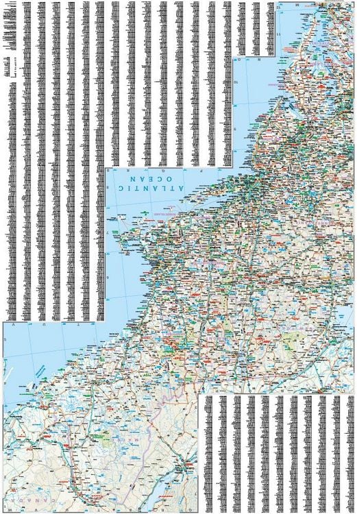 Produktbild: Reise Know-How Landkarte USA, Nordost / USA, Northeast (1:1.250.000) : Maine, Maryland, New York, Ohio, West Virginia, ...